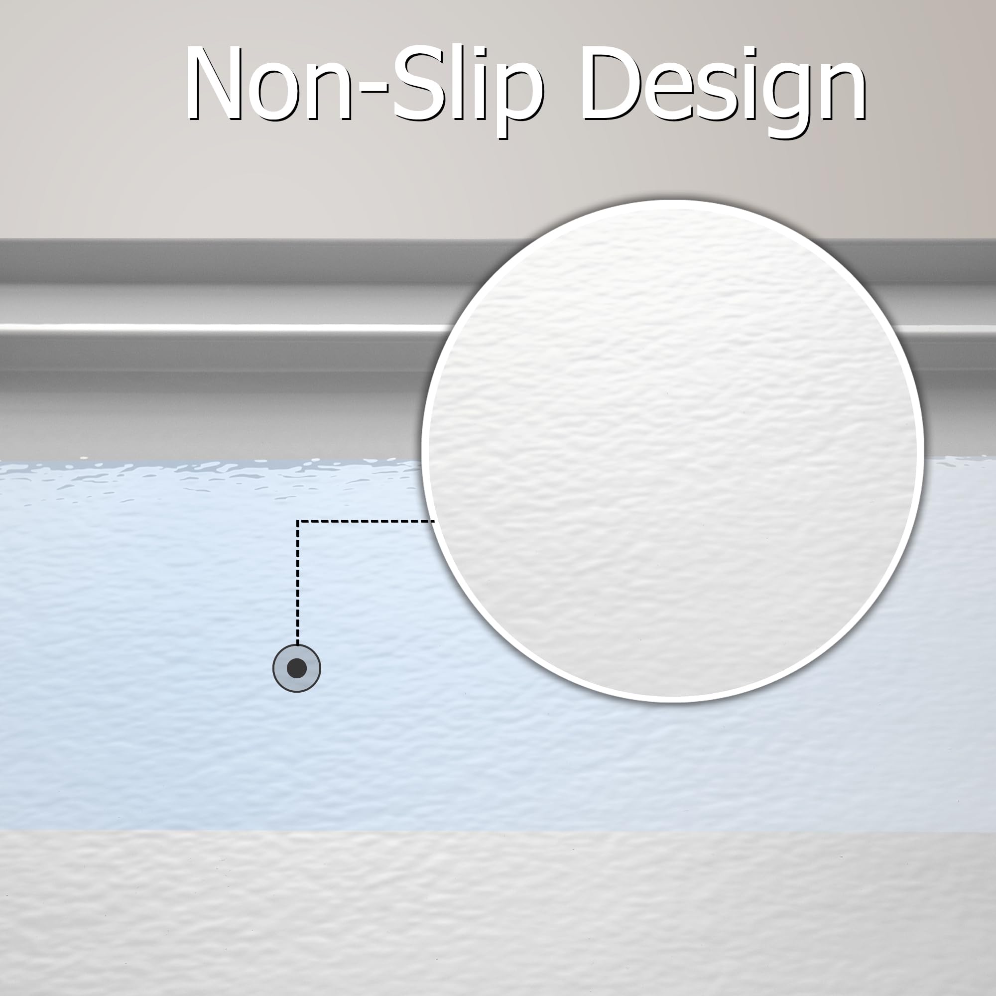 MORVANO 32 x 60 Inch Acrylic Shower Base with Single Threshold - Left Drain Location, Glossy White Shower Pan with Black Stainless Steel Cover - Perfect for Modern Bathroom Renovations and Small Space Solutions