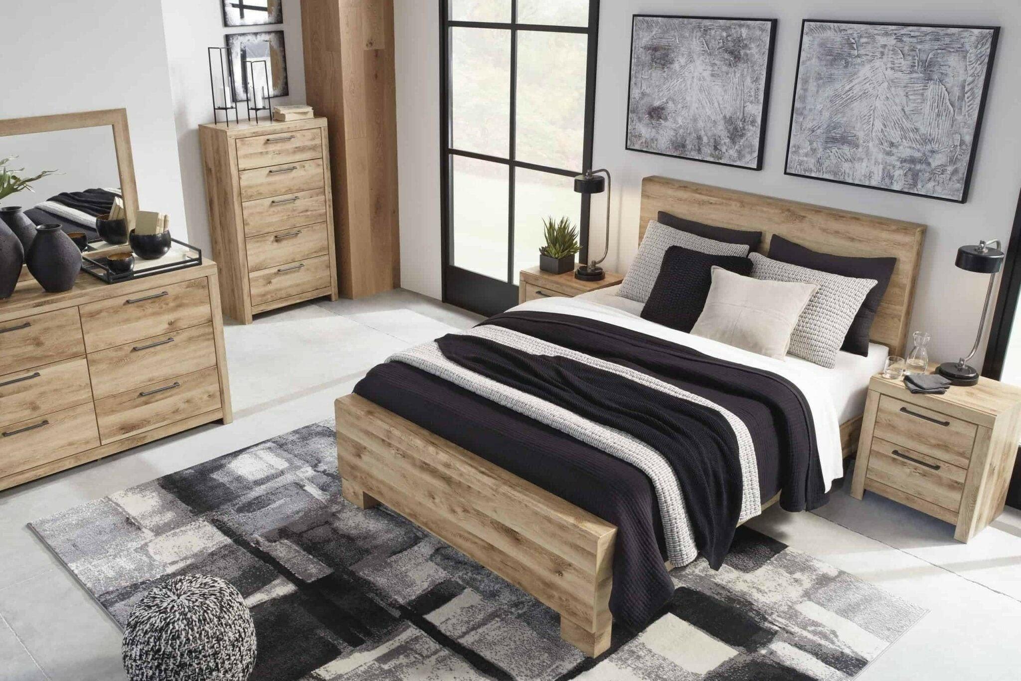 Hyanna Queen Size Bed Frame B1050 - 54/57/96 Inches, Sturdy Metal Platform Bed with Noise-Free Support - Perfect for Master Bedrooms, Guest Rooms & Small Spaces