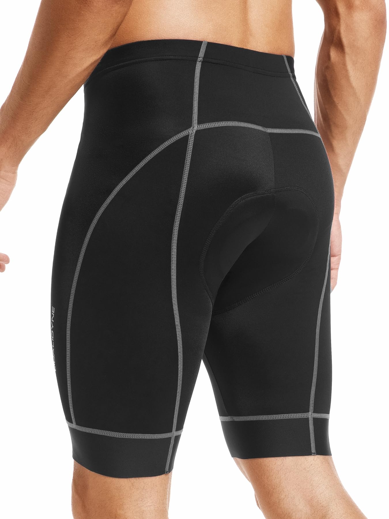 Qualidyne Men's Cycling Shorts with 3D Padded Liner - Breathable Bike Pants for Road & Mountain Biking - Perfect for Long Distance Cycling and Outdoor Sports