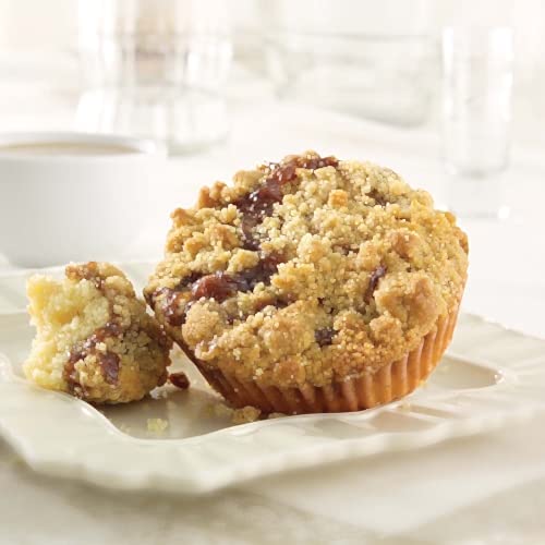 Sweet Street Individual Classic Coffee Cake - Delicious Dessert Snack - 6 Cakes per Pack (48 Cakes Total) - Perfect for Breakfast, Office Treats & Afternoon Tea