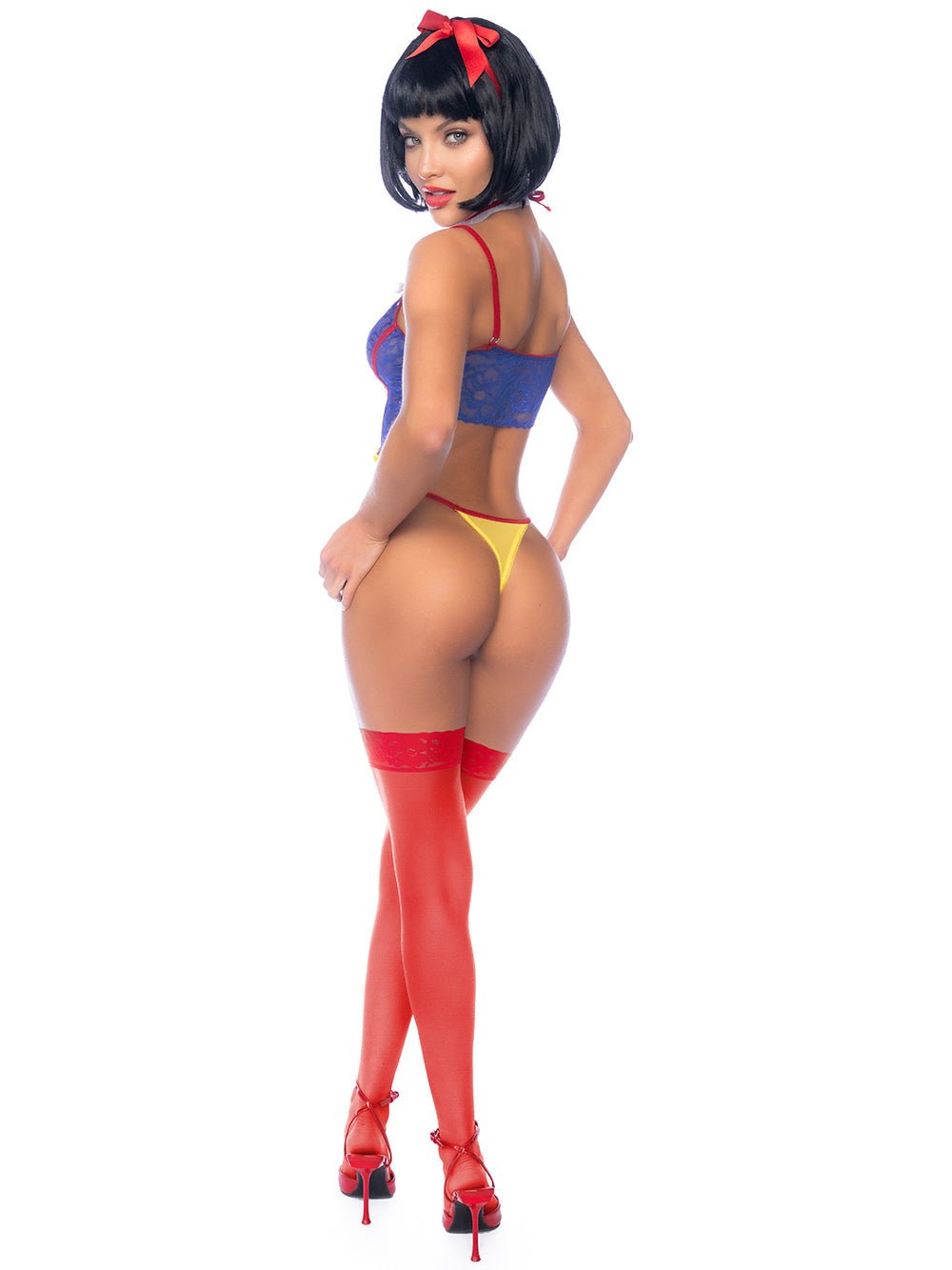 Mapale 60049 Poisoned Apple Fantasy Princess Costume - Perfect for Halloween, Cosplay, and Fairy Tale Themed Parties
