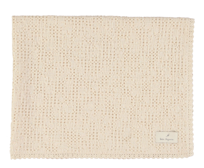 BEBE ORGANIC WAFFLE BLANKET - Soft & Breathable Baby Blanket for Boys & Girls - Perfect for Swaddling, Nursing, Stroller & Crib Use