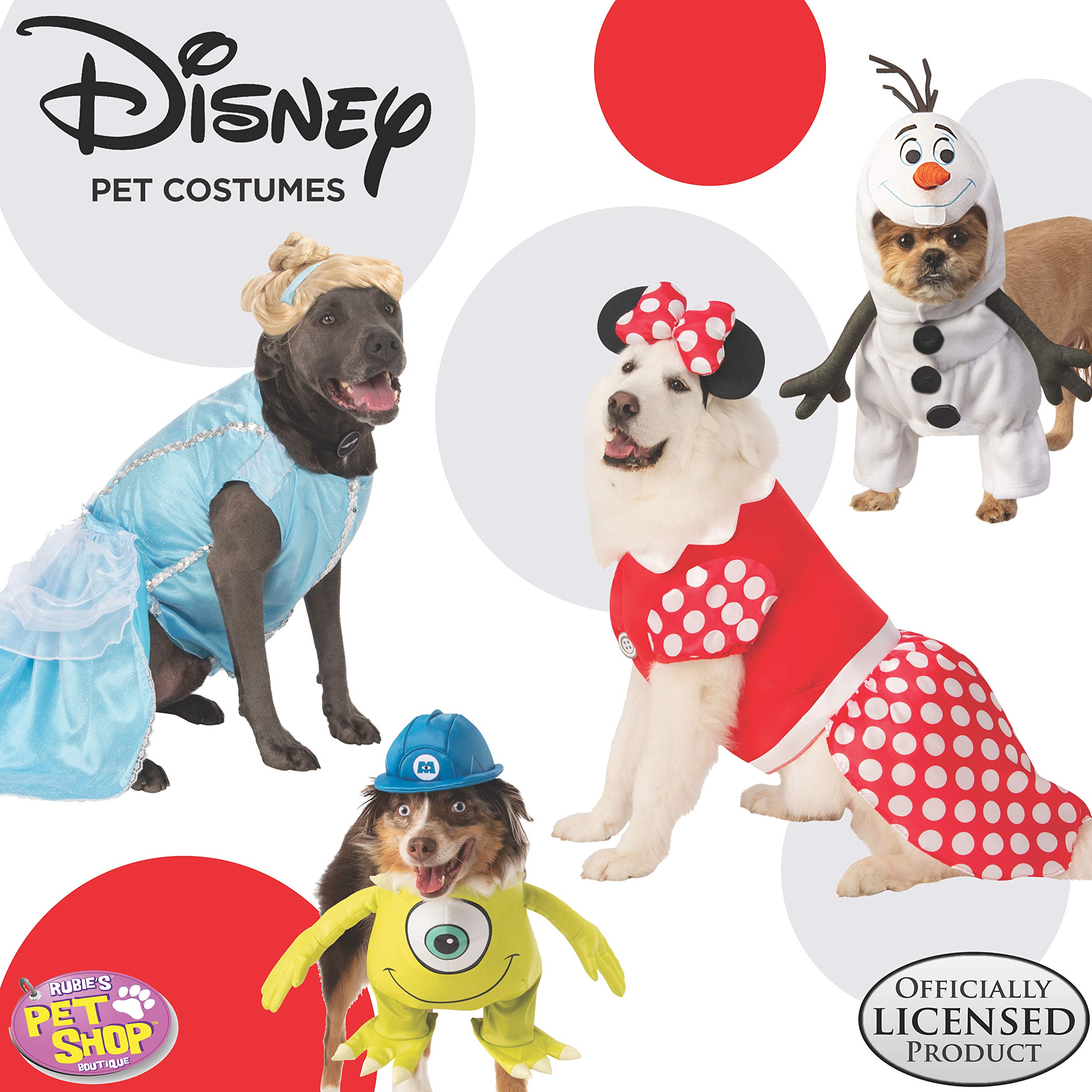 Disney Little Mermaid Flounder Pet Costume for Dogs - XL Size, Perfect for Halloween, Themed Parties & Cosplay Events - Cute Underwater Character Outfit for Your Furry Friend