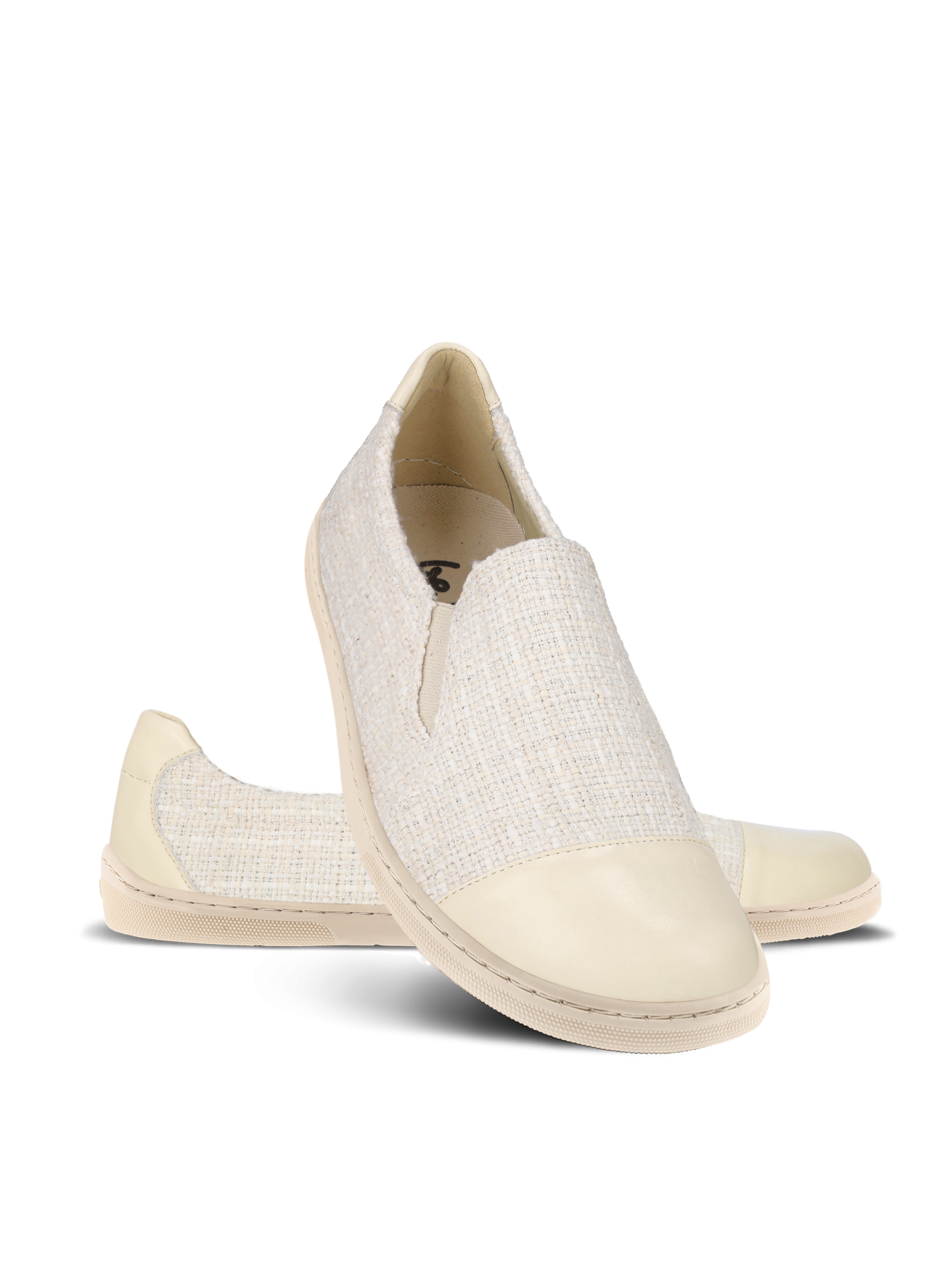 Barefoot Slip-On Shoes for Women - Be Lenka Breeze Ivory | Minimalist Comfort for Walking, Running & Travel | Eco-Friendly & Lightweight