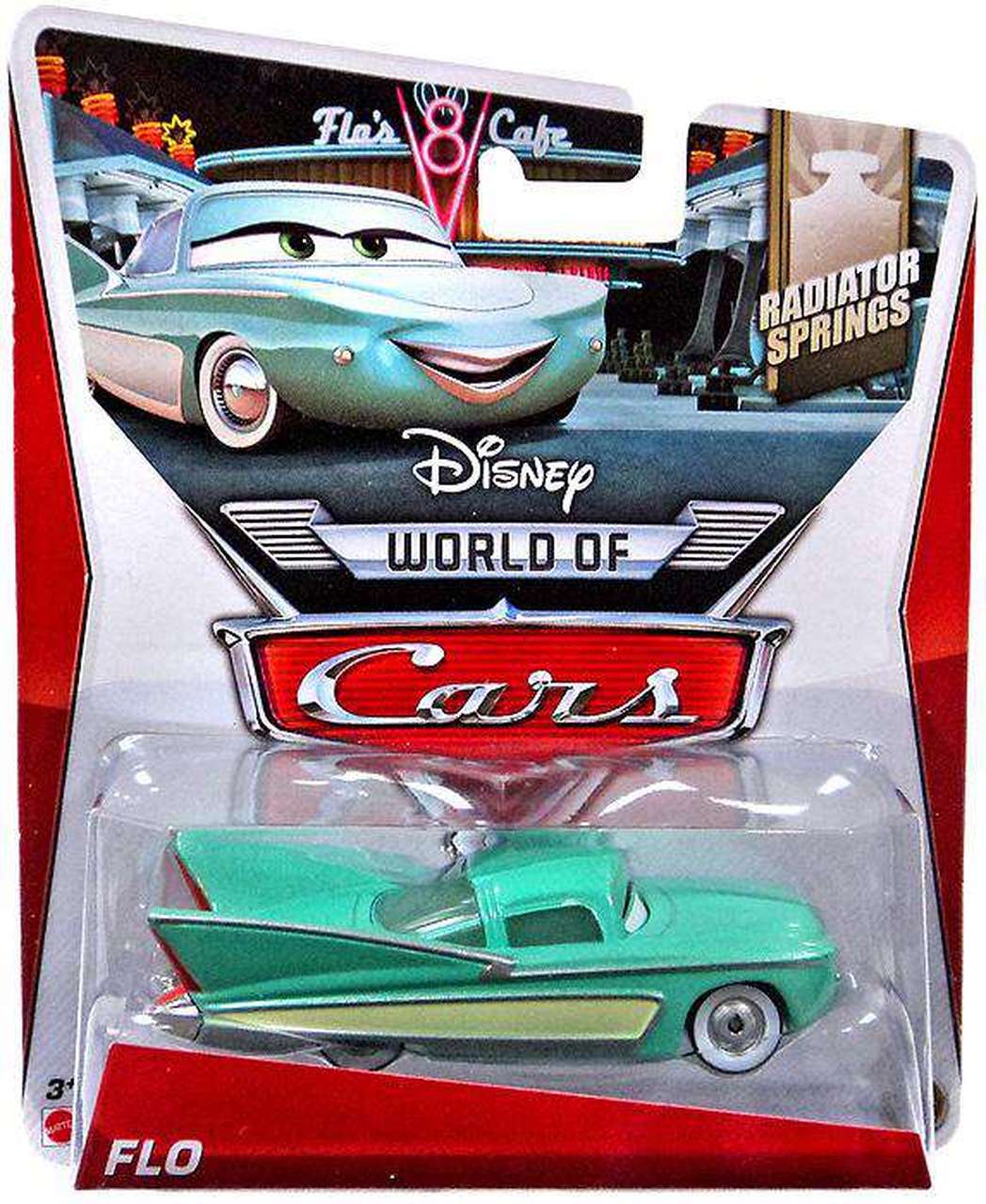 Disney Pixar Cars Flo's V8 Cafe Die-Cast Toy Car - Collectible Model for Kids & Fans | Perfect for Playtime, Display & Gifts