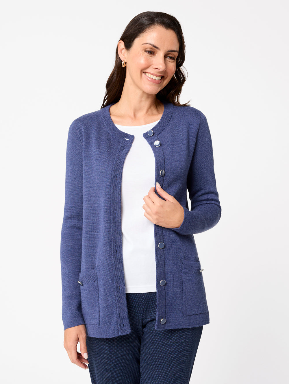 Mabel Knit Cardigan for Women - Soft Chunky Open Front Long Sleeve Sweater - Perfect for Fall & Winter Outfits, Office Wear and Casual Dates