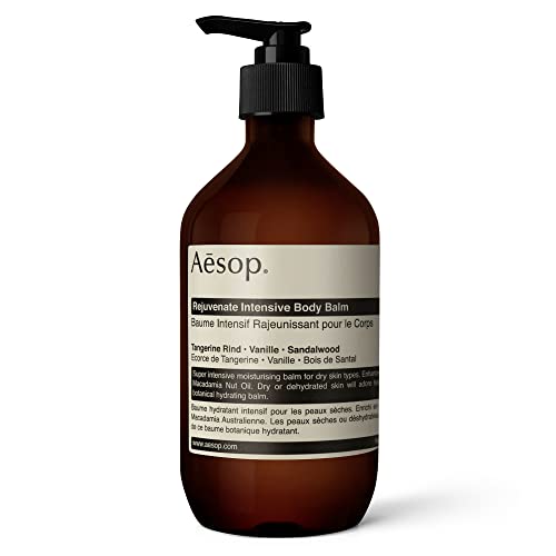 Aesop Rejuvenate Intensive Body Balm 500ml/17.02oz - Deep Hydration & Skin Repair for Dry Skin - Perfect for Winter Care & Post-Workout Recovery