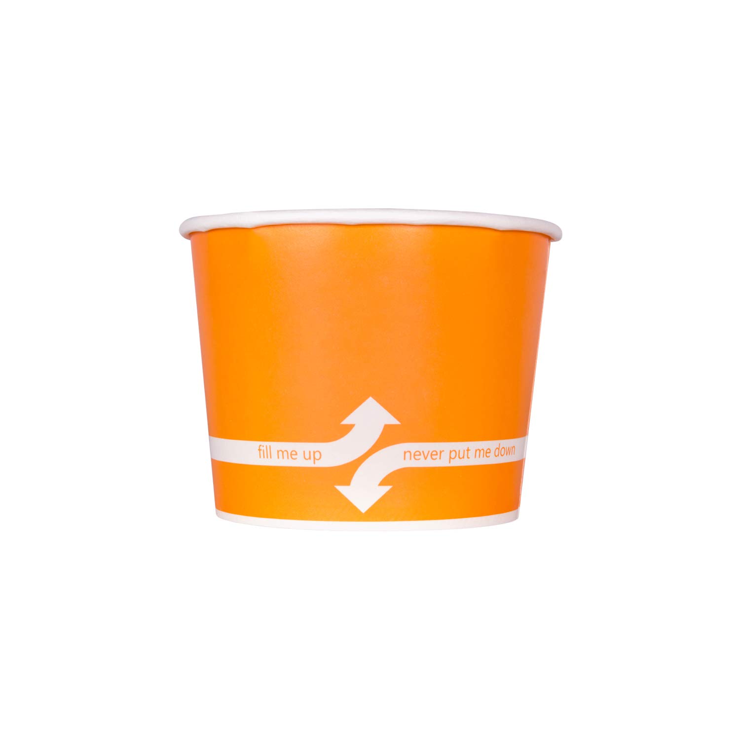 16oz (1000 Count) Disposable Paper Soup Bowls - Eco-Friendly Hot & Cold Food Containers for Soup, Noodles, Pasta, Snacks - Orange - Perfect for Restaurants, Catering, Parties and Takeout