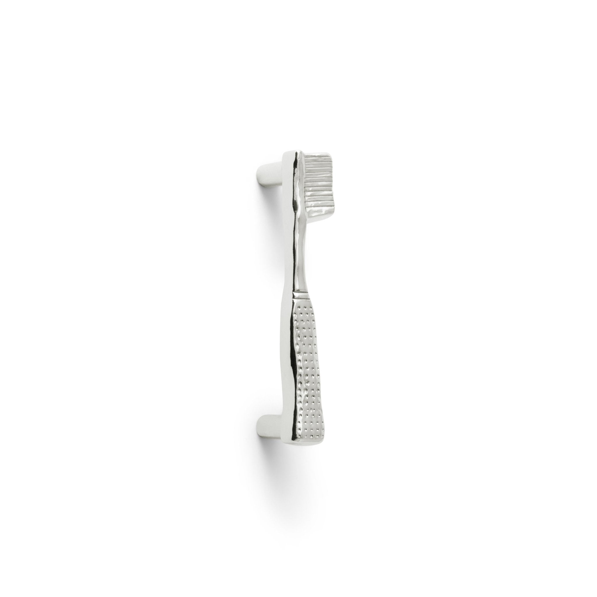 Stainless Steel Toothbrush Handle Hardware Pull - Cabinet Drawer Knob for Bathroom & Kitchen - Perfect for DIY Furniture and Home Renovation Projects