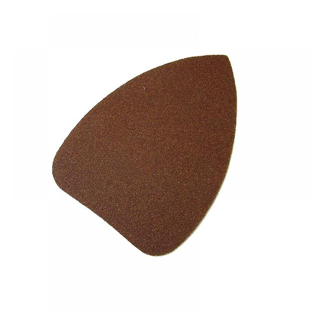 AOMOUSEA Assorted Hook and Loop Sandpaper Sheets for Mouse Sander - 10-Pack, Red | Ideal for Woodworking, DIY Projects, and Surface Sanding
