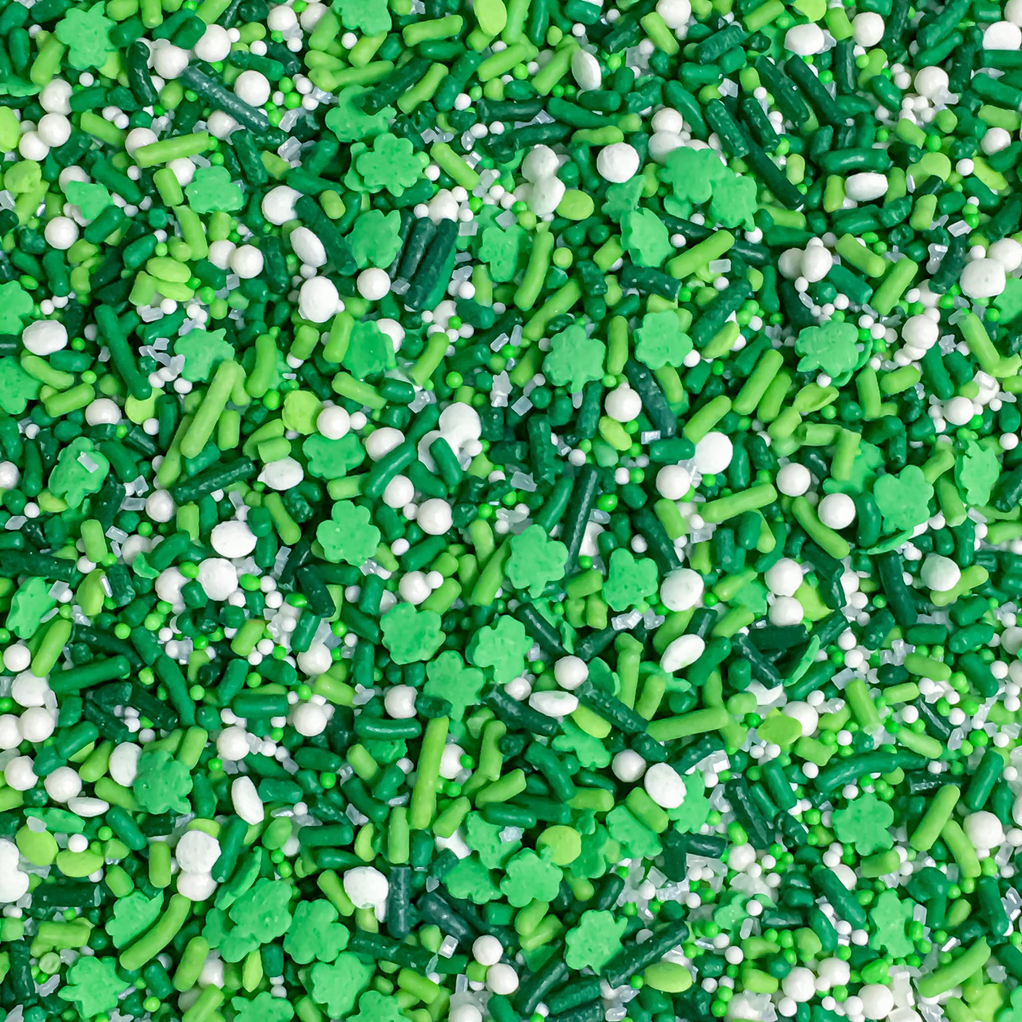 St. Patrick's Day Baking Decorations - 6oz Lucky Confetti Sprinkles for Cupcakes, Cakes, Cookies, Ice Cream & Donuts | Perfect for Parties, Holidays & DIY Desserts