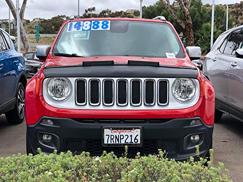 Jeep Renegade Hood Bonnet Bra Cover (2015-2020) - Durable Car Front Mask Protector for Off-Road & Daily Driving Protection