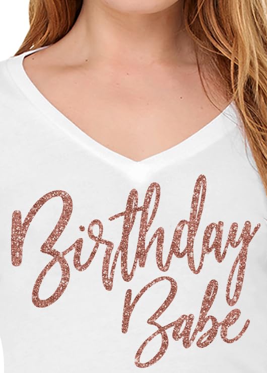 3/4 White (Birthday Babe)