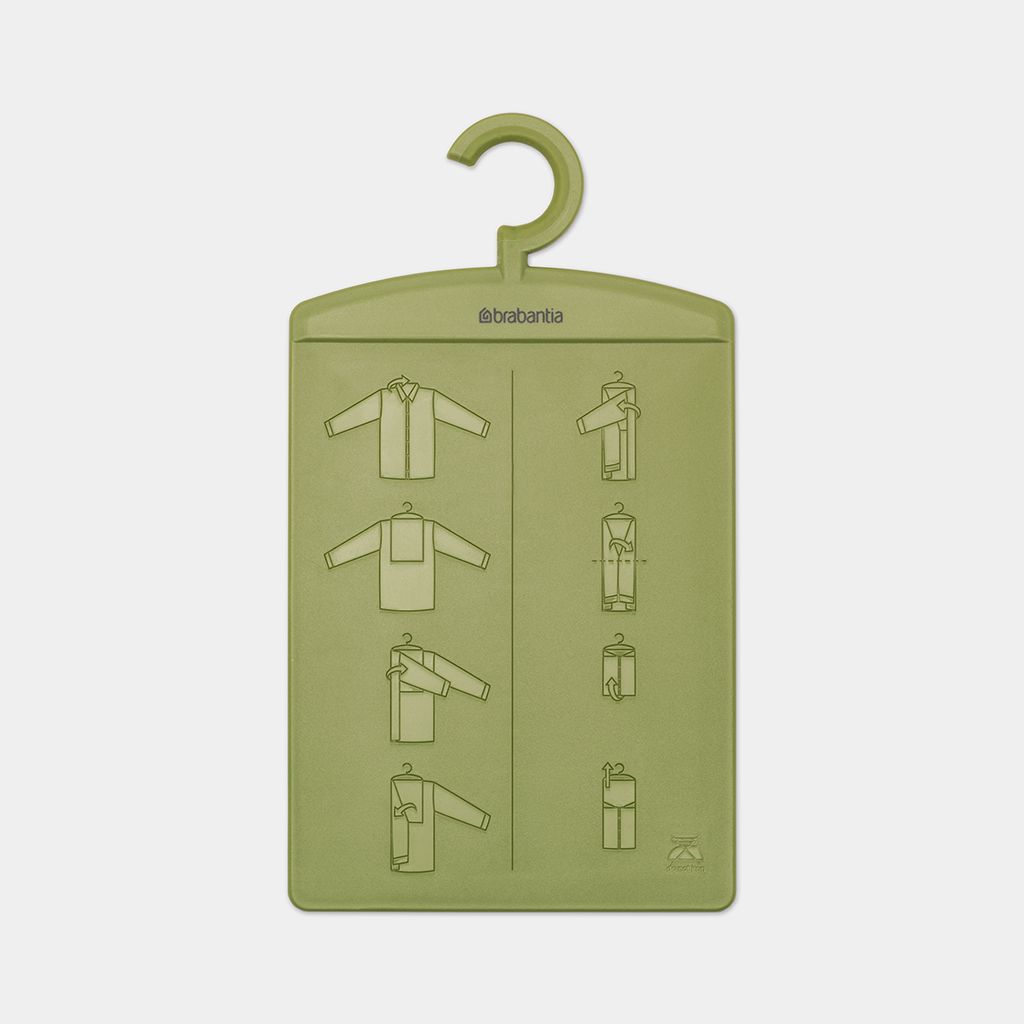 Foldable Laundry Folding Board - Mint Green Space Saving Clothes Organizer for Bedroom, Closet & Travel - Perfect for Neatly Folding Shirts, Pants & Towels