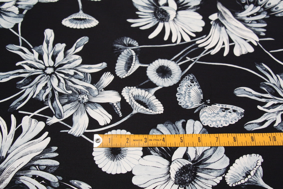 Butterflies & Triffids Stretch Cotton T-Shirt - Soft Breathable Comfort Fit Casual Top for Women - Perfect for Everyday Wear, Outings & Summer Fashion