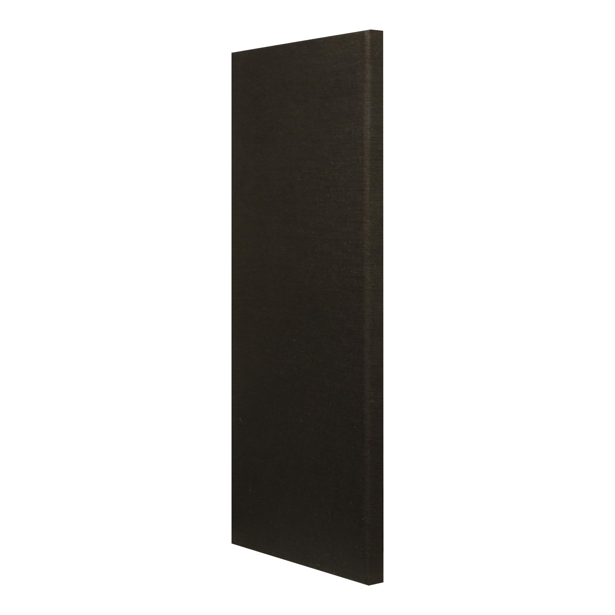ATS Acoustics 24x48x2 Inch Black Beveled Edge Acoustic Panels - Sound Absorbing Noise Dampening Wall Treatment for Home Studios, Offices & Theaters