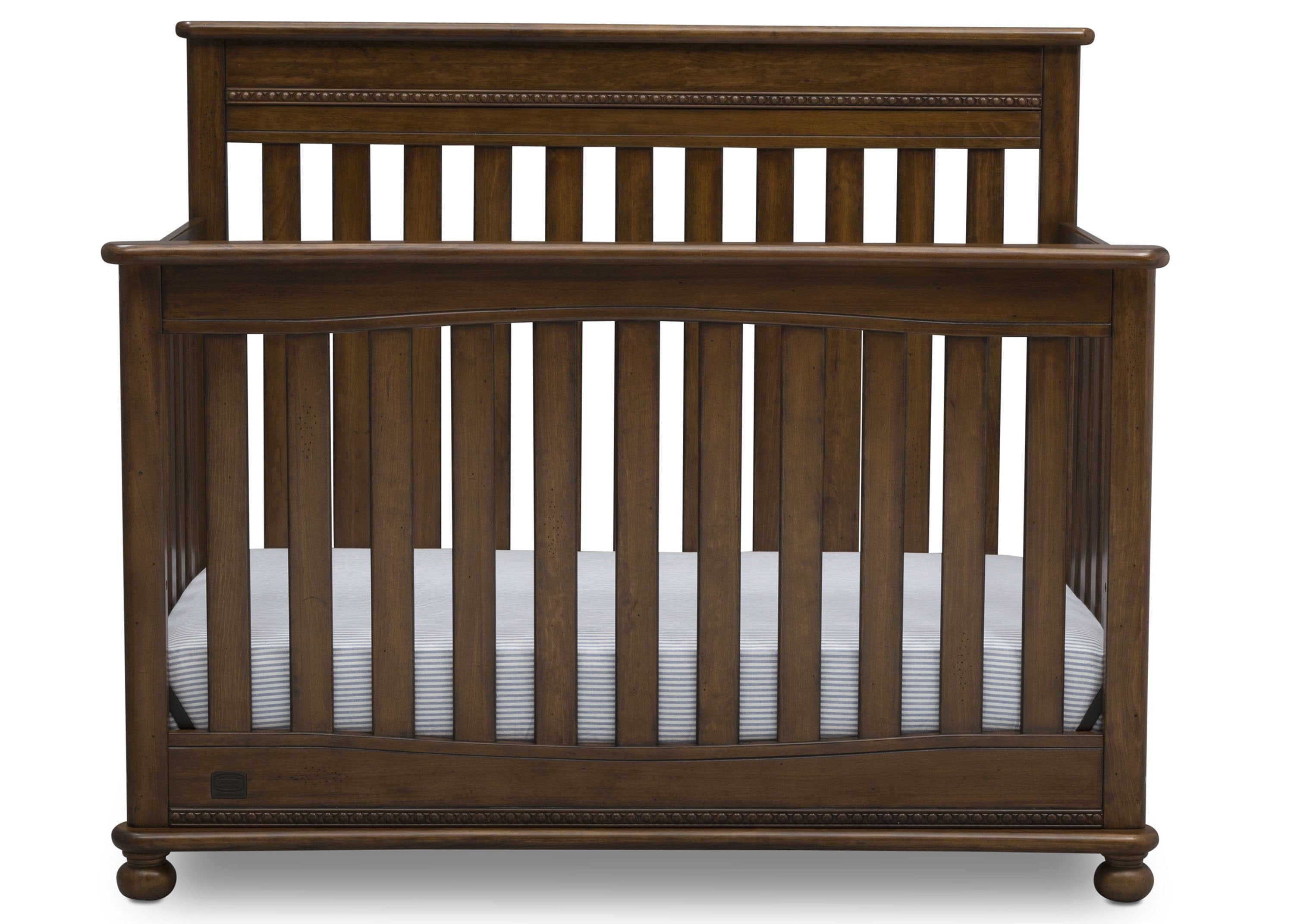 Franklin 4-in-1 Convertible Baby Crib - Toddler Bed, Daybed & Full Size Bed - Safe Nursery Furniture for Newborns & Growing Kids - Perfect for Baby Rooms & Daycare Centers