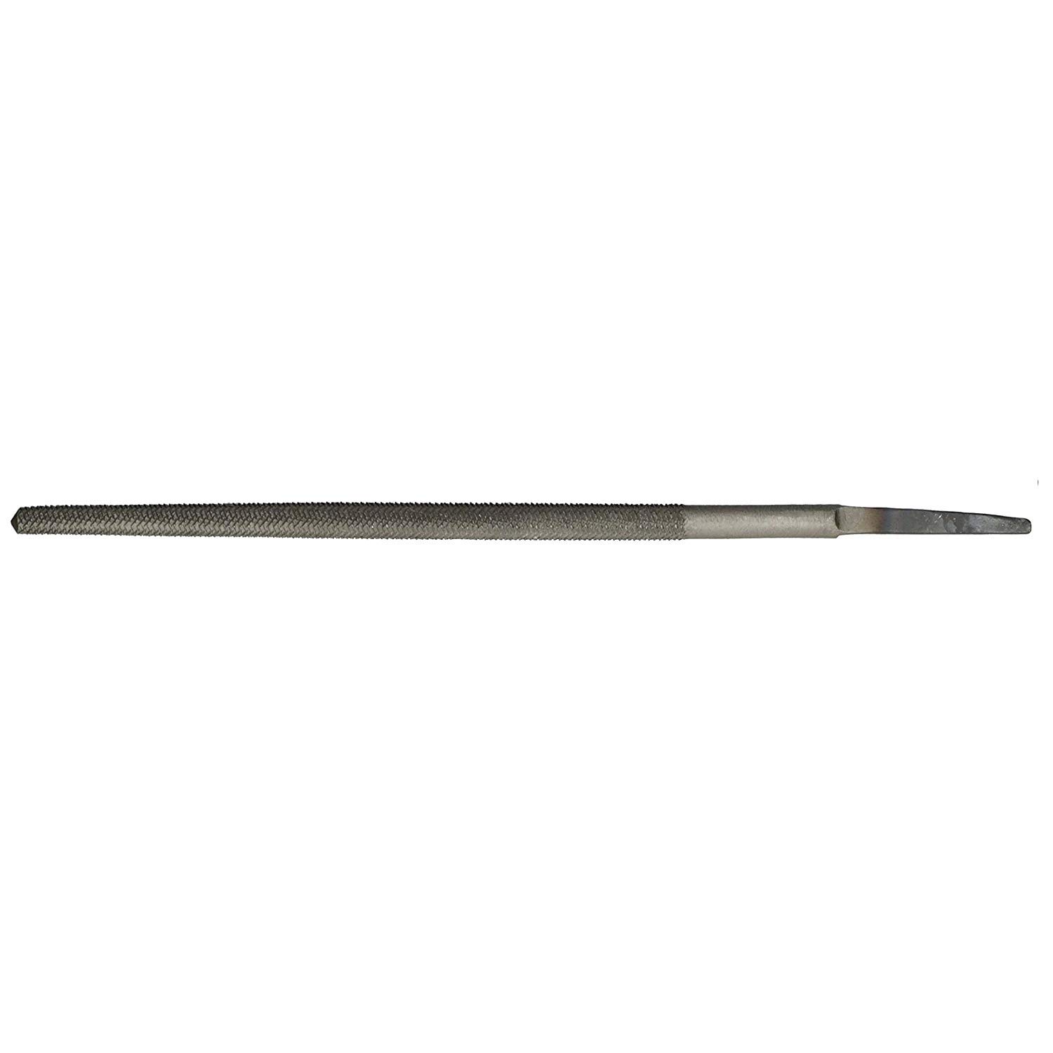 Drill America 8-Inch Round Smooth File - Pack of 12, DIC Series - Perfect for Metalworking, Woodworking & DIY Projects