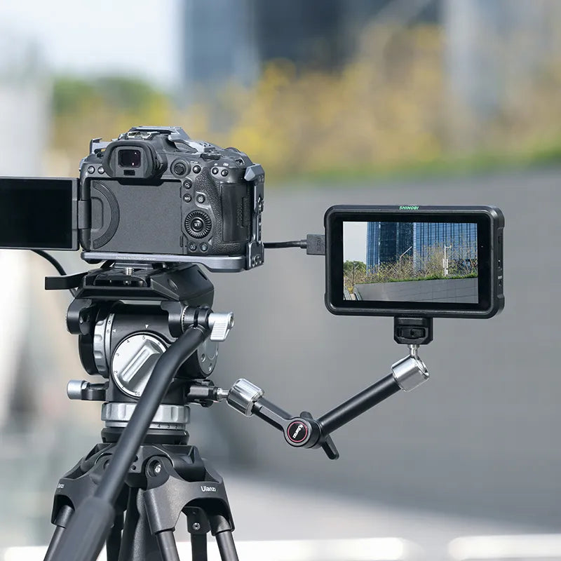 Ulanzi R011a Magic Arm with Crab Clamp T018 - Adjustable Camera Mount for DSLR, Smartphone, and GoPro - Perfect for Vlogging, Live Streaming, and Photography