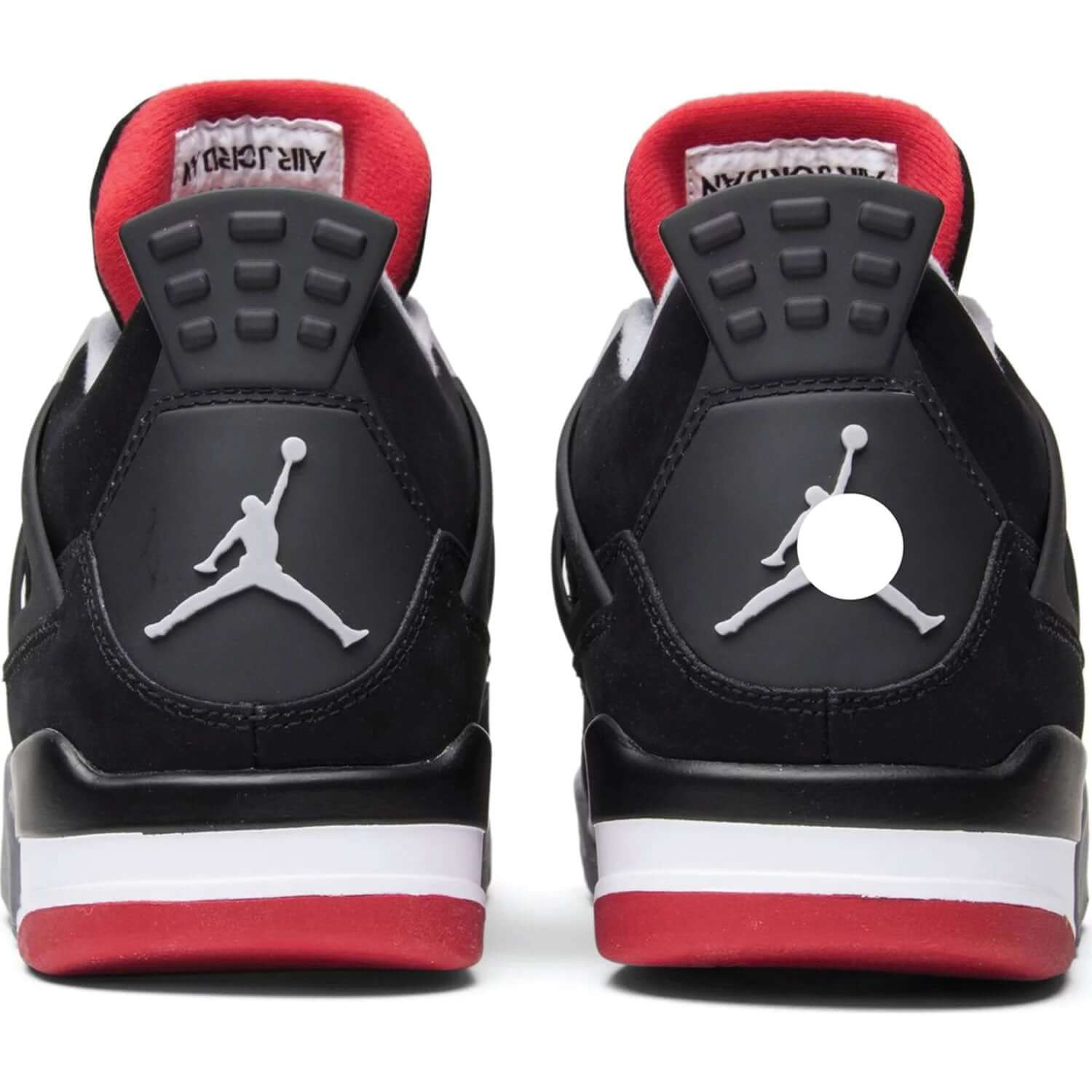 Air Jordan 4 Retro Bred Men's Basketball Shoes - Classic Black & Red Colorway for Sneaker Collectors & Streetwear Fashion | Perfect for Casual Wear, Sports & Sneakerhead Collections