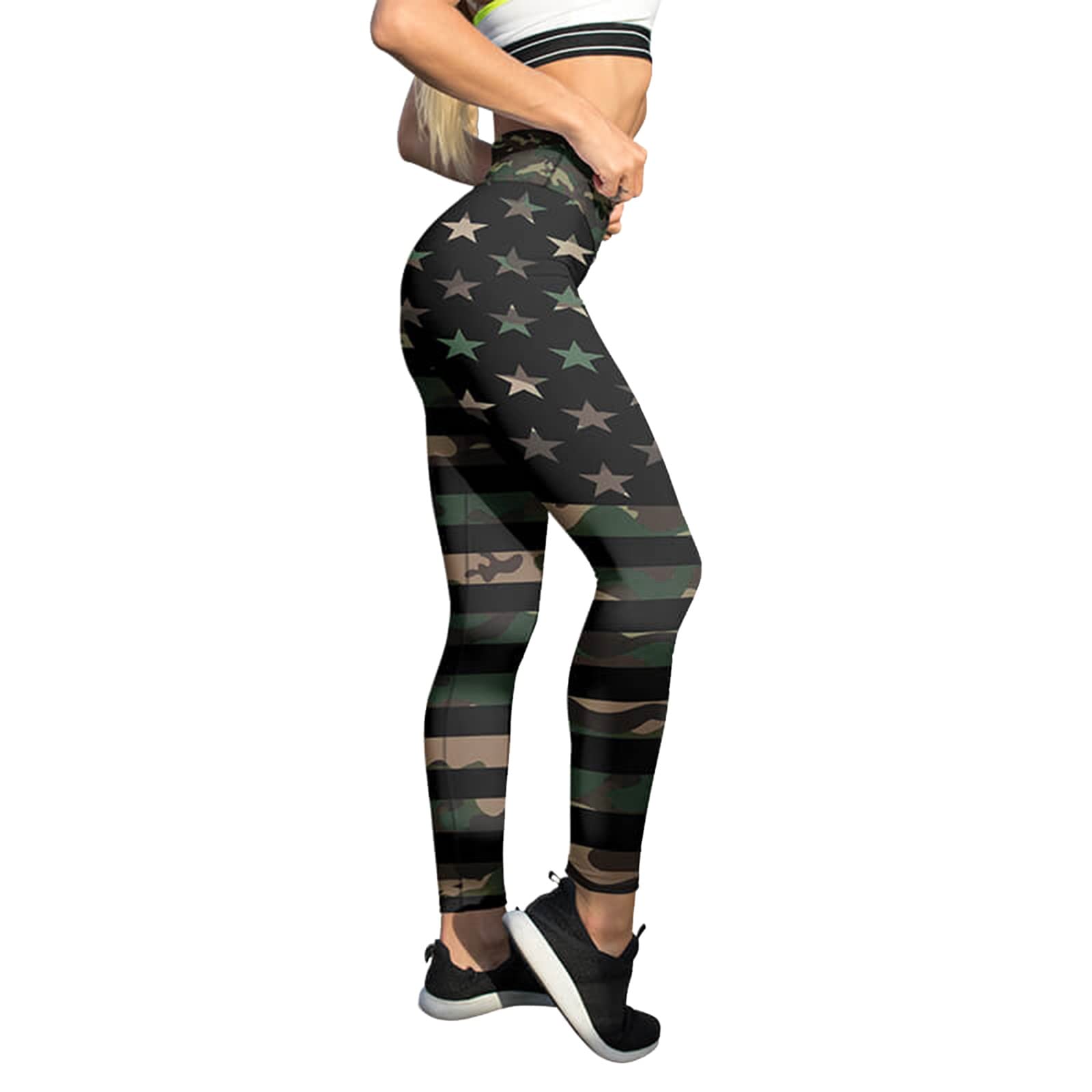 Smooto High Waist Yoga Pants - Tummy Control & Butt Lifting for Workouts (Black, XXL) - Gym & Lounge Wear