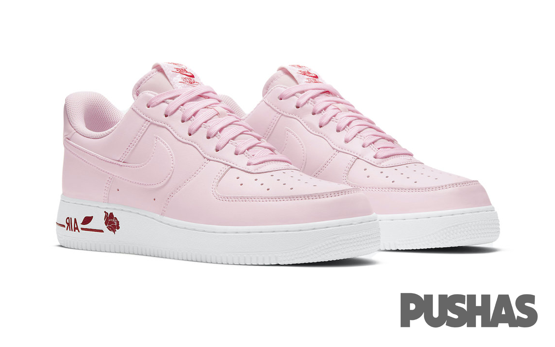 Nike Air Force 1 Low 'Rose Pink' Women's Sneakers (2021) - Casual Streetwear & Everyday Fashion Shoes for Women