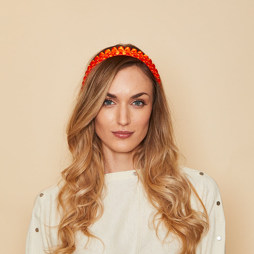 Rafaela Satin Headband for Women - Soft & Comfortable Hair Accessory for Work, Gym, Yoga, and Everyday Wear