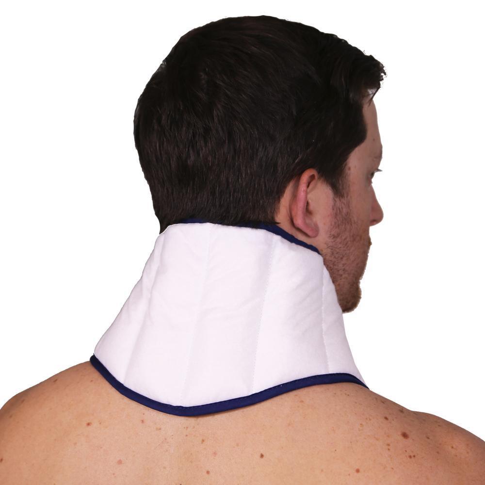Hot & Cold Therapy Microbead Neck Wrap - Reusable Heating Pad for Neck Pain Relief, Cervical Support, and Muscle Relaxation - Perfect for Home, Office, and Travel Use