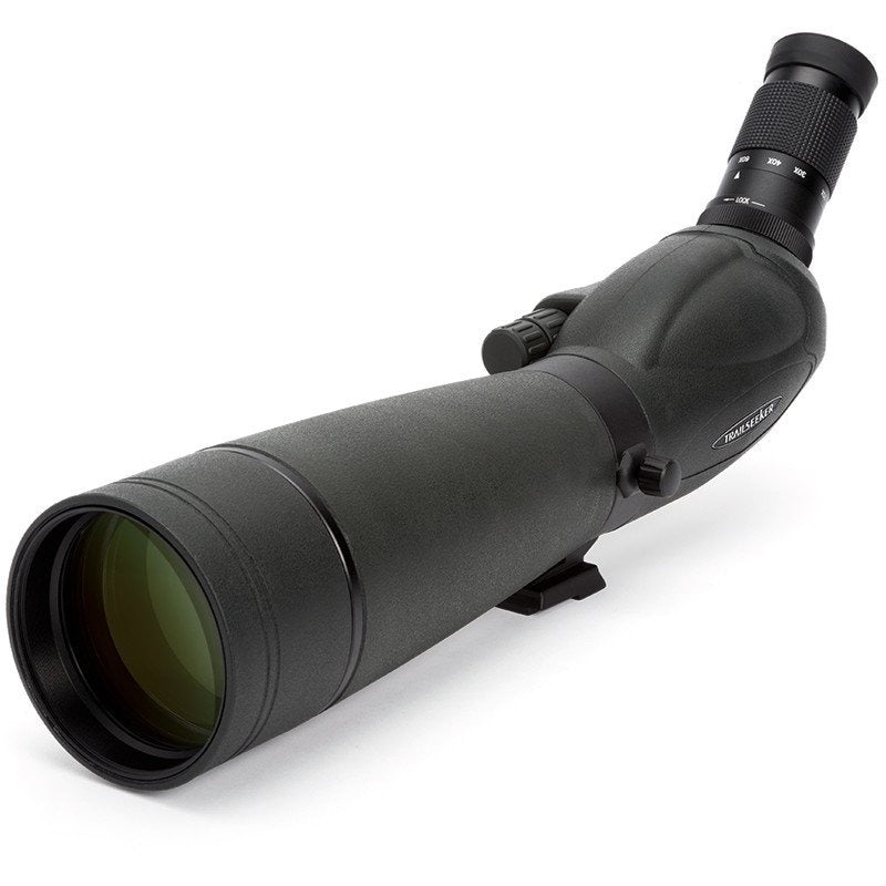 Used TrailSeeker 20-60x80mm Angled Zoom Spotting Scope - High Power Magnification for Hunting, Bird Watching & Outdoor Adventures