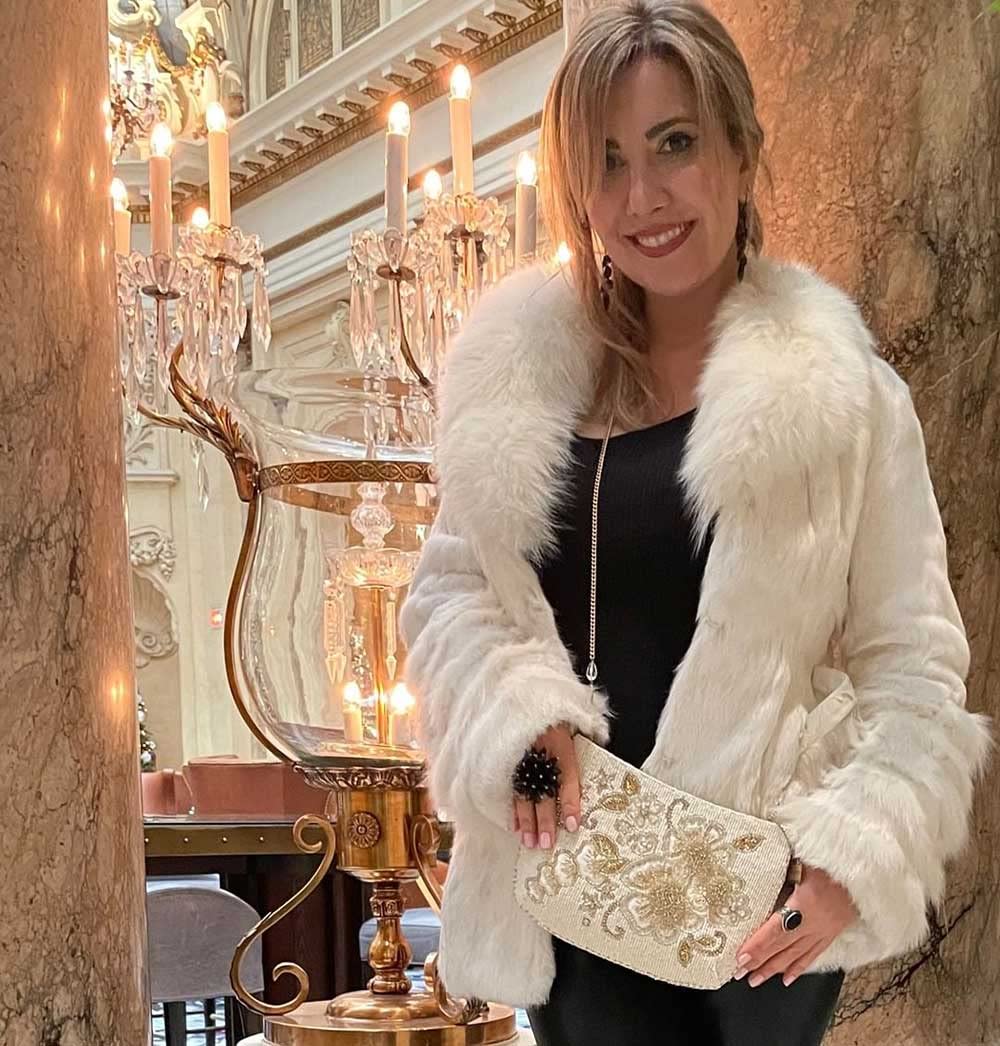 Mary Frances Radiance Crossbody Bridal Clutch - Elegant Wedding Purse for Bride, Bridesmaids & Special Occasions | Perfect for Ceremonies, Receptions & Formal Events