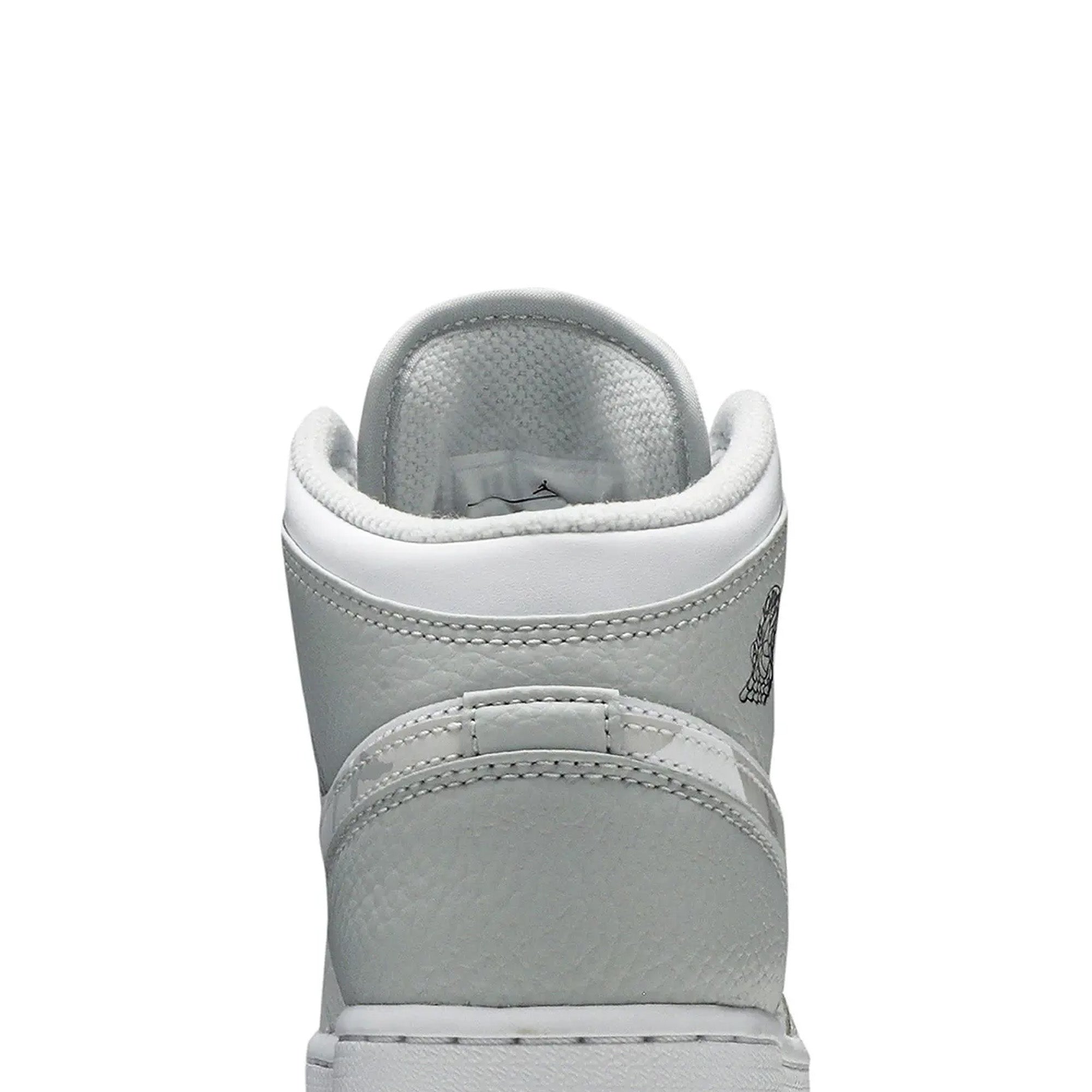 Air Jordan 1 Mid 'White Camo' GS Sneakers - Boys & Girls Basketball Shoes for Casual Wear & Street Style