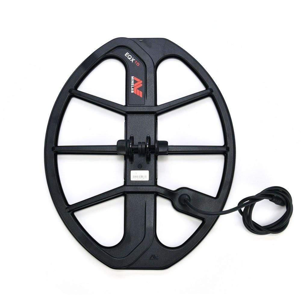 Minelab EQX 15 DD Smart Search Coil 15 x 12 Inch - Waterproof Metal Detector Coil for Equinox Series - Perfect for Beach Hunting, Gold Prospecting & Relic Recovery