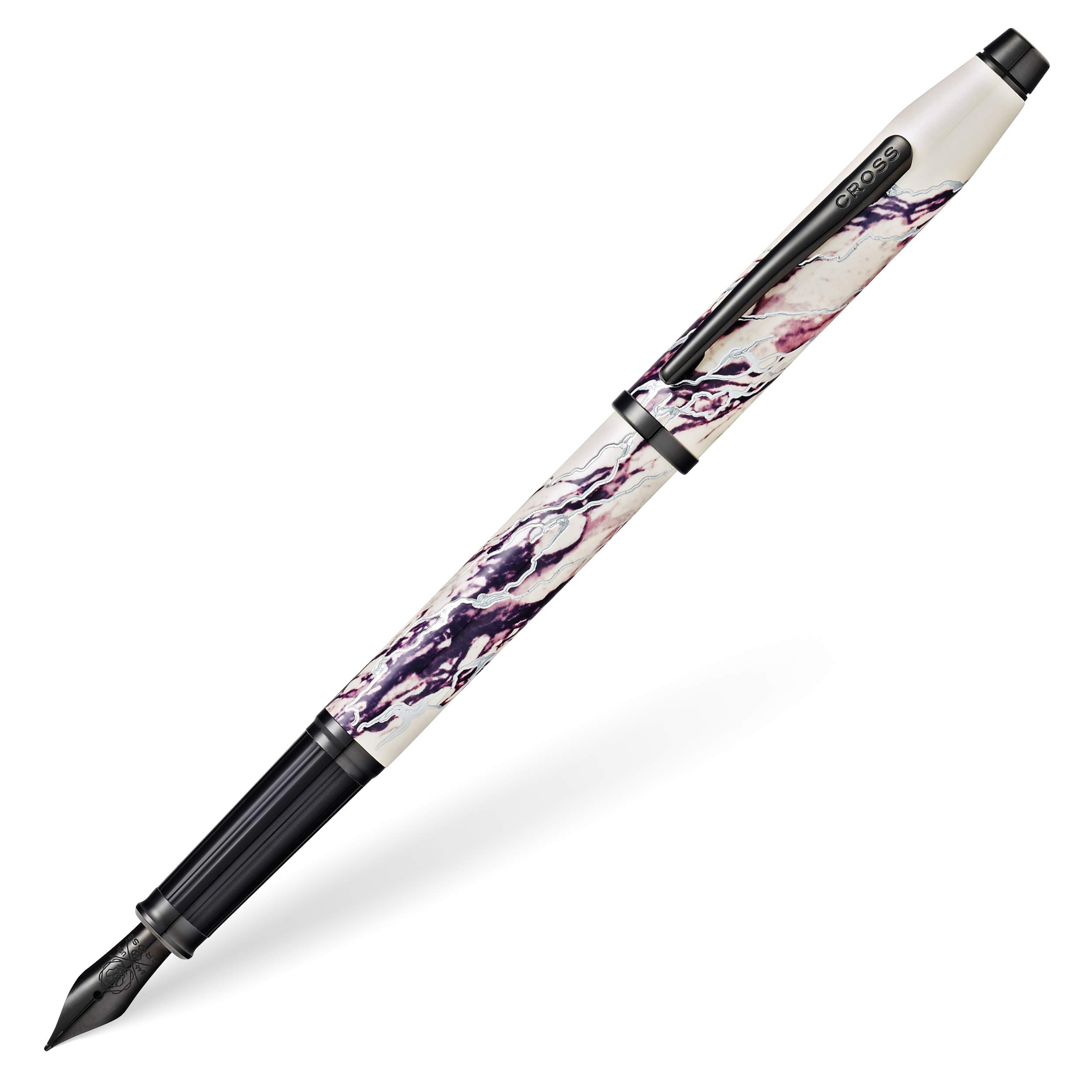 Premium Cross Wanderlust Refillable Fountain Pen with Fine Nib - Luxury Writing Gift Set in Elegant Gift Box - Perfect for Journaling, Calligraphy & Professional Use