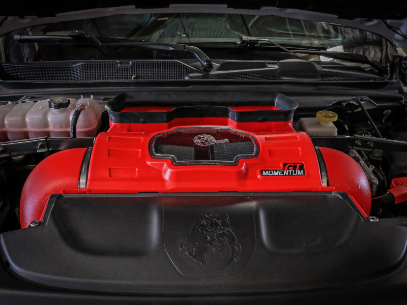 aFe Momentum GT Cold Air Intake System for 2021-2023 Dodge RAM 1500 TRX with 6.2L V8 HEMI Engine - High Performance Red Air Filter - Off-Road & Street Racing Upgrade