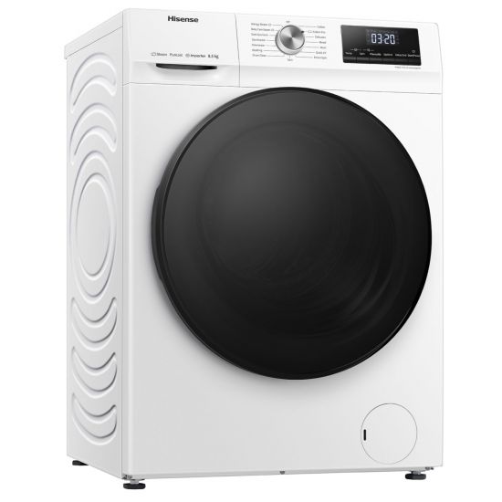 Hisense 8.5kg Front Load Washing Machine HWFY8514 - Energy Efficient, Quiet Operation for Apartments & Small Homes