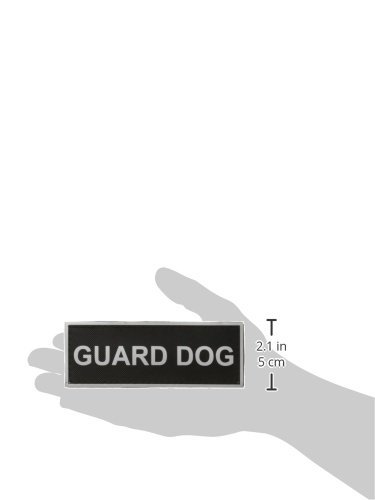 Guard Dog Medium Nylon Velcro Patches by Dean & Tyler - Perfect for Tactical Vests, Backpacks & Military Gear Customization