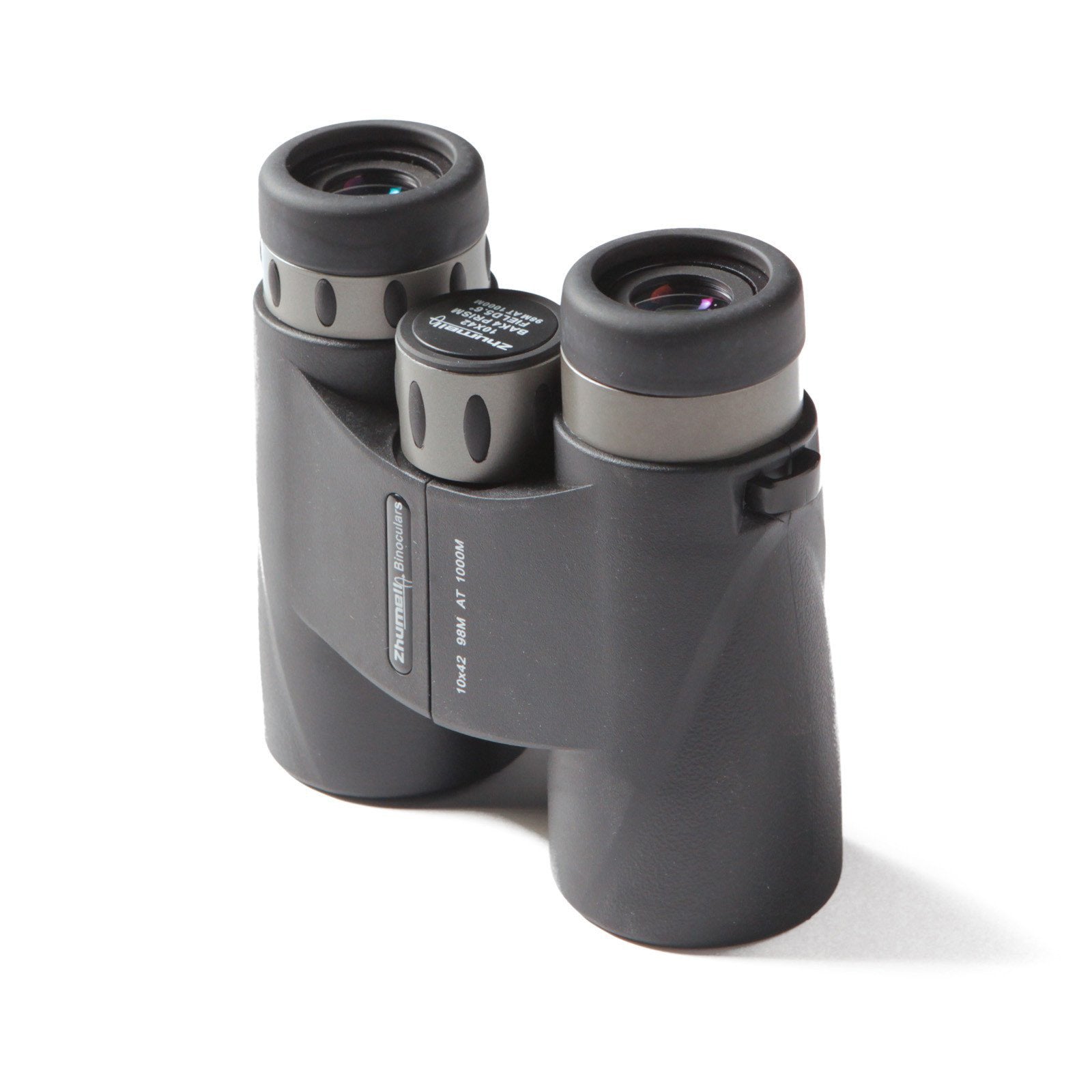 Zhumell 10x42 Compact Waterproof Binoculars for Adults - High Powered Roof Prism Optics for Bird Watching, Hunting, Hiking & Outdoor Adventures