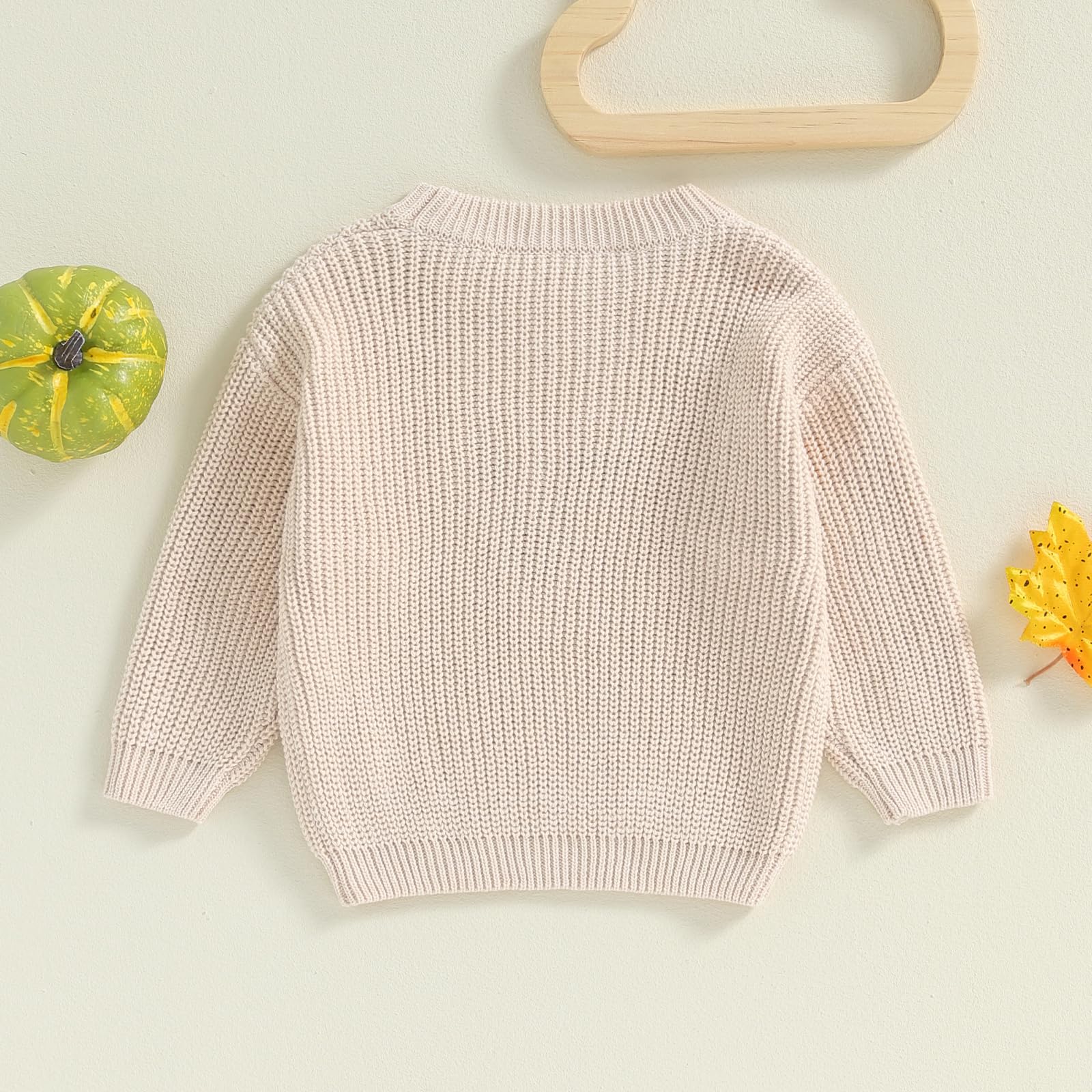 Adorable Baby Thanksgiving Outfits for Toddler Boys & Girls - Cute Turkey Embroidered Sweater for Newborns & Infants | Fall & Winter Holiday Clothes for Family Gatherings & Photo Shoots