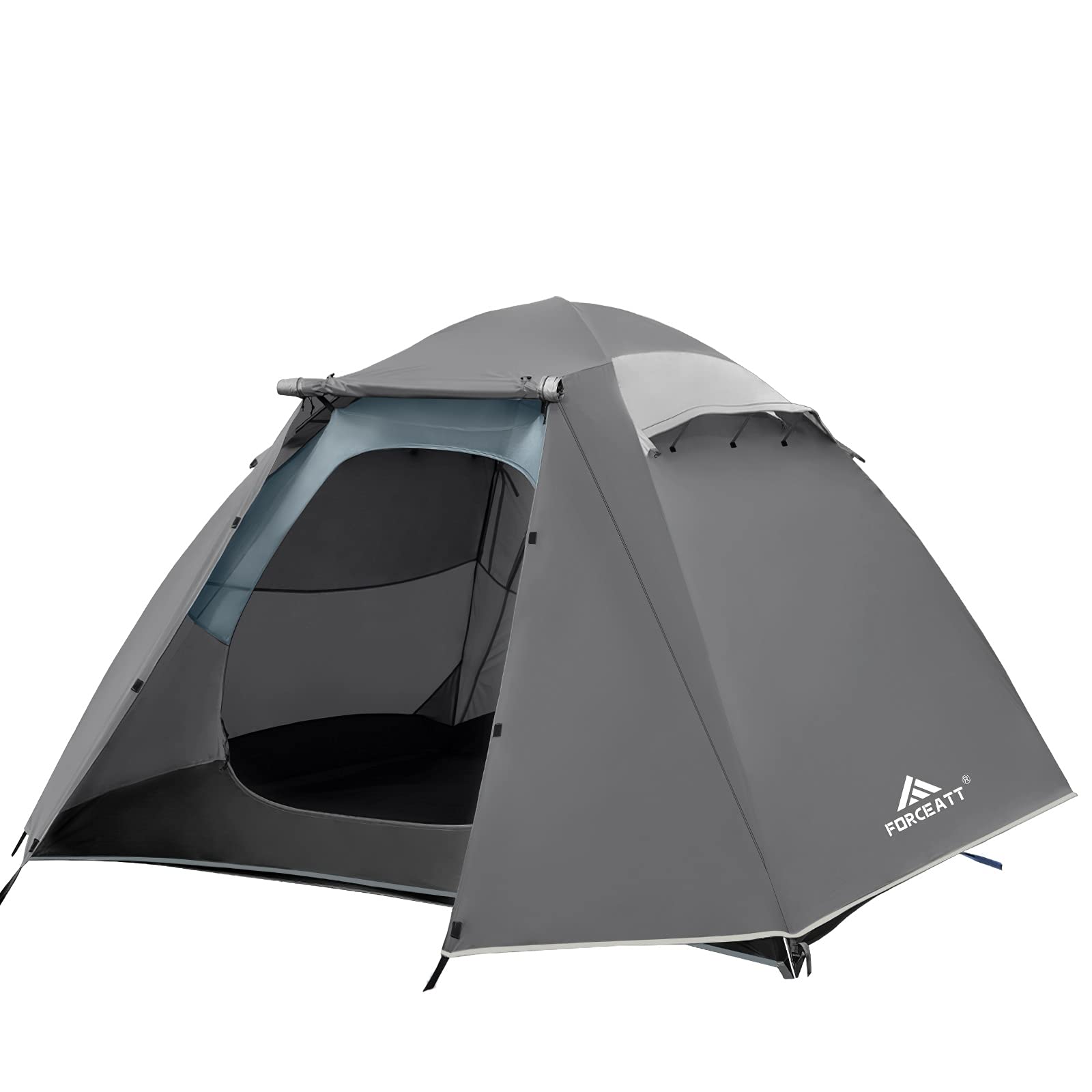 Forceatt 2/3/4 Person Camping Tent - Waterproof Windproof Lightweight Backpacking Tent for Outdoor Adventures, Hiking, Family Camping & Glamping | Perfect for National Parks, Beach Trips & Backpacking Expeditions