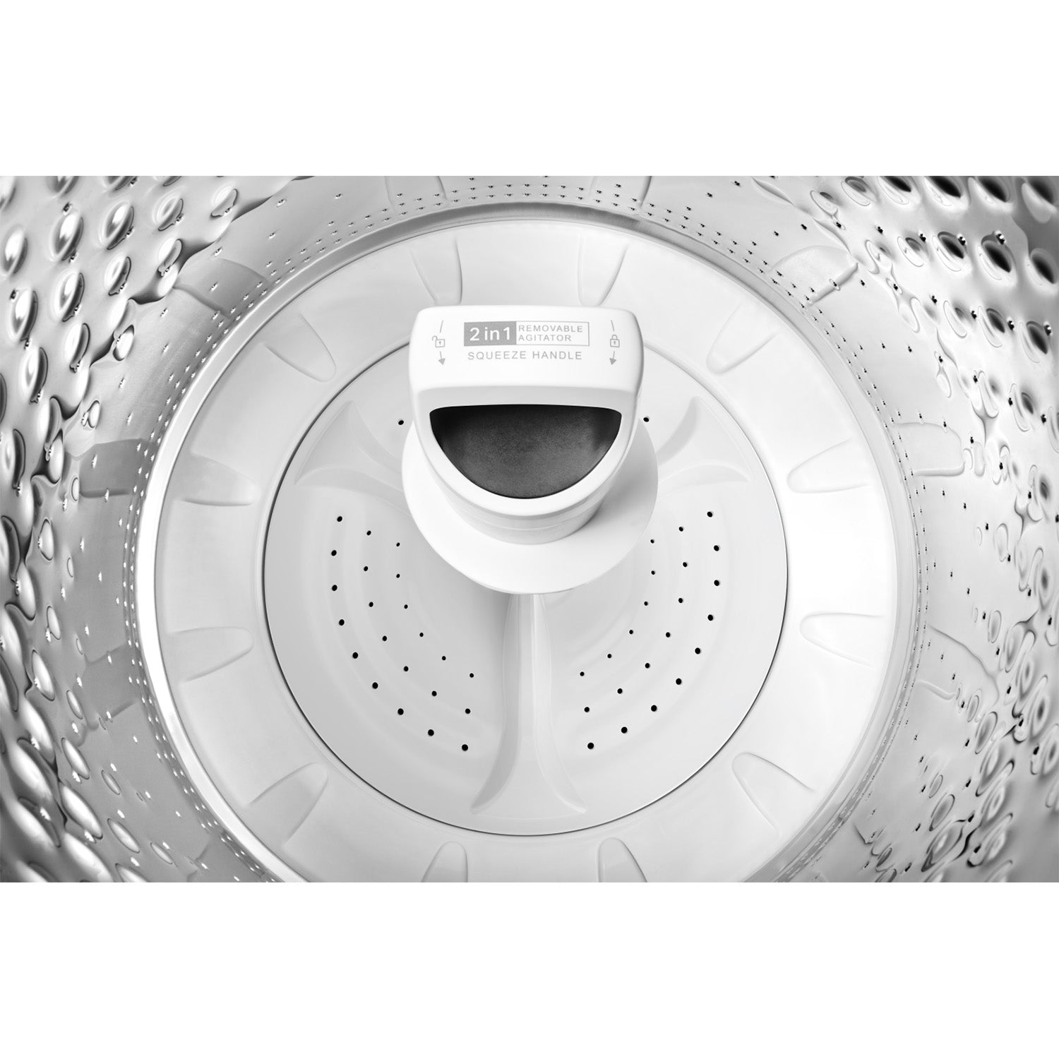 Whirlpool WTW6157PW 6.1 Cu Ft White Top Load Washing Machine - Large Capacity Laundry Washer for Family Homes & Apartments