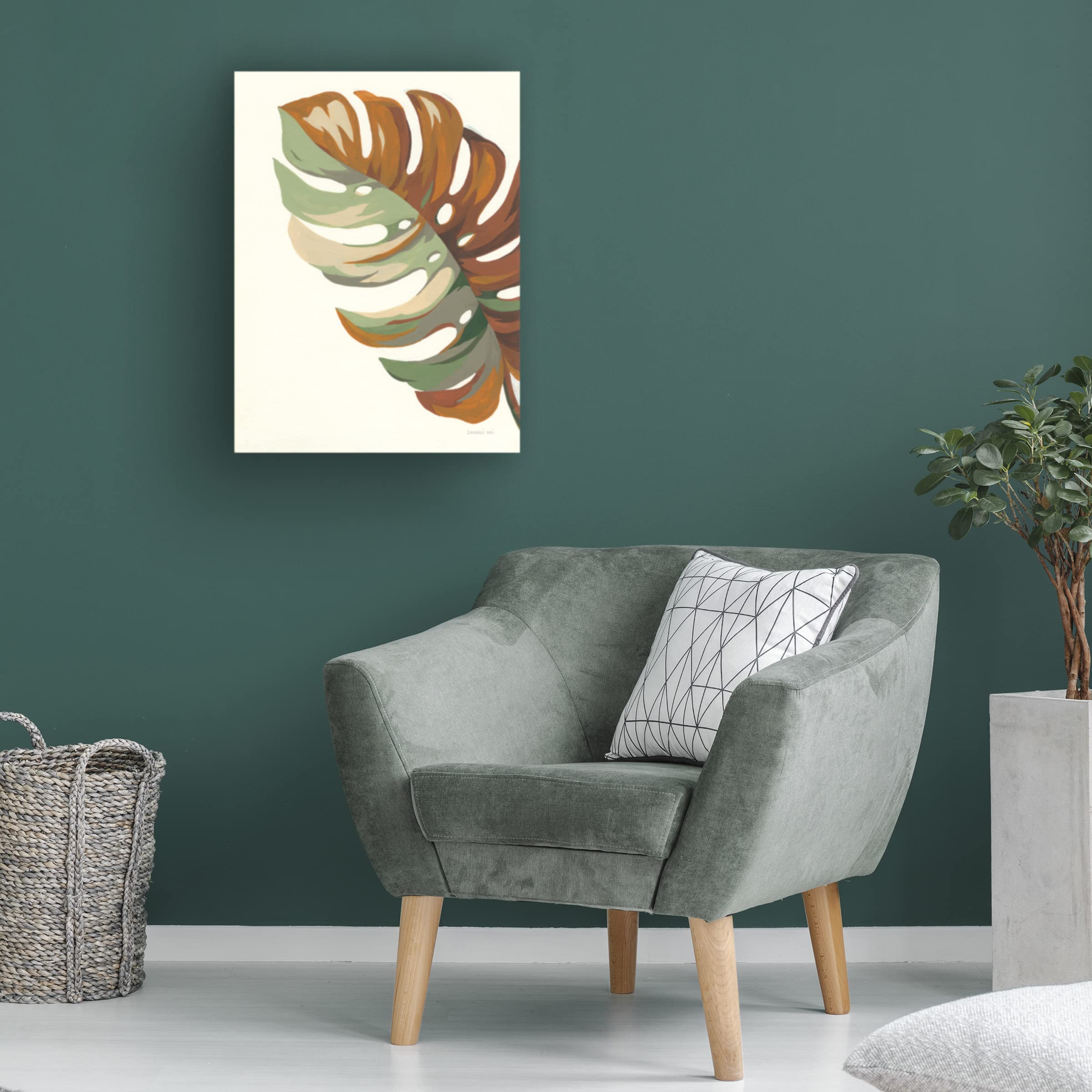 Trademark Fine Art 'Kitchen Etiquette IV' Canvas Wall Art by Leah York - 24x32 Inches, Modern Kitchen Decor for Dining Room & Home Decor