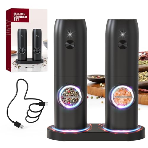 Rechargeable Mill Set - Black