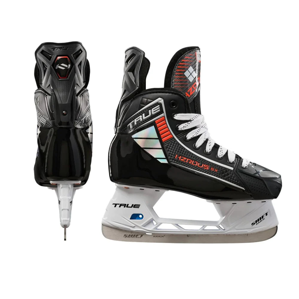 True HZRDUS 5X Junior Hockey Skates - Lightweight Performance Ice Skates for Youth Players - Perfect for Training, Games & Competitive Play