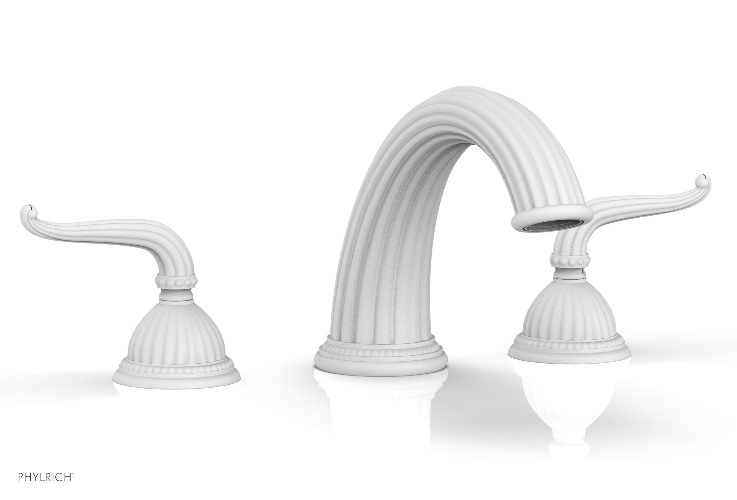 GEORGIAN & BARCELONA Deck Tub Set with Lever Handles K1141P - Modern Bathroom Faucet for Outdoor Deck, Patio or Garden