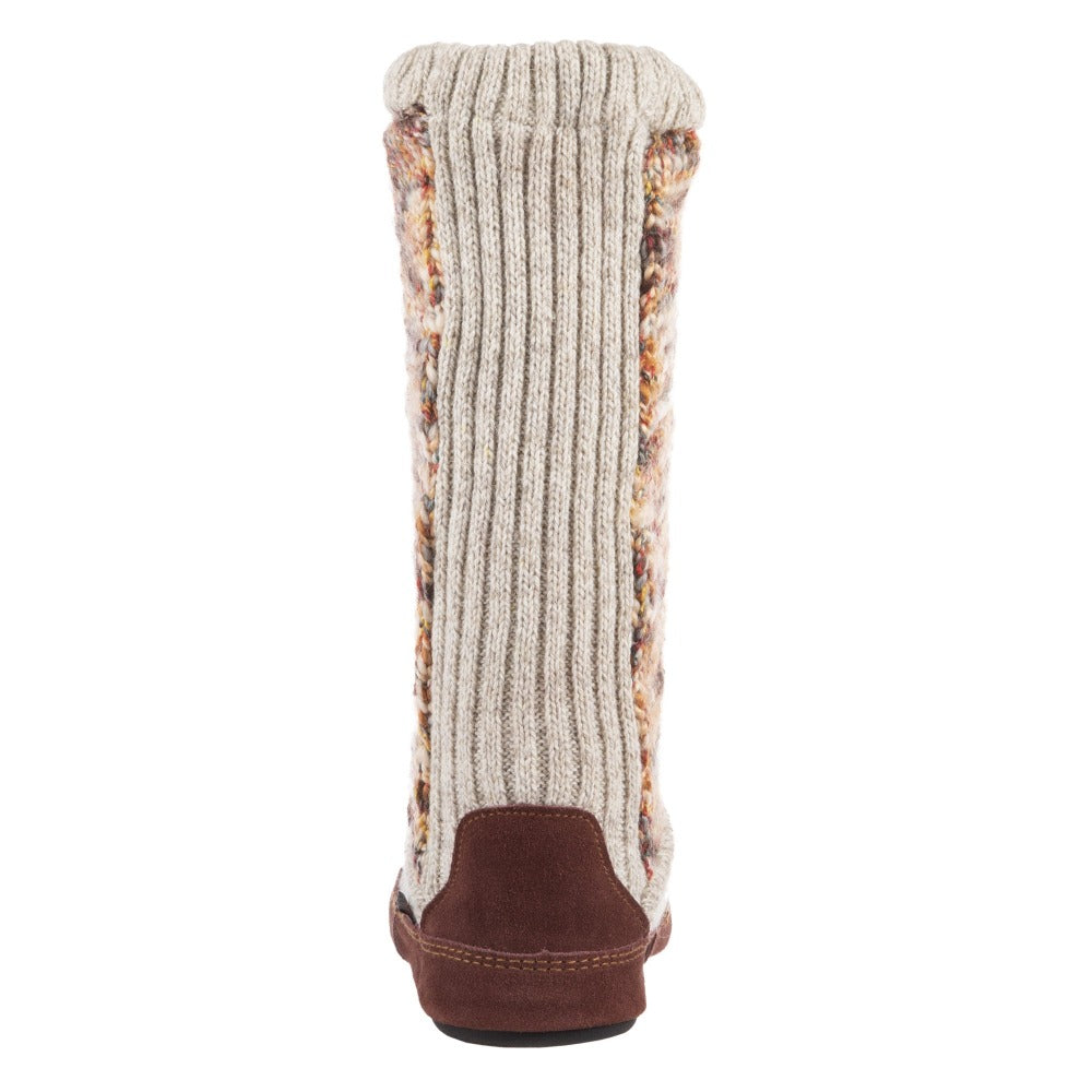 Women's Cozy Slouch Boot Slippers with Non-Slip Indoor/Outdoor Sole - Warm House Shoes for Relaxing at Home, Running Errands & Winter Comfort