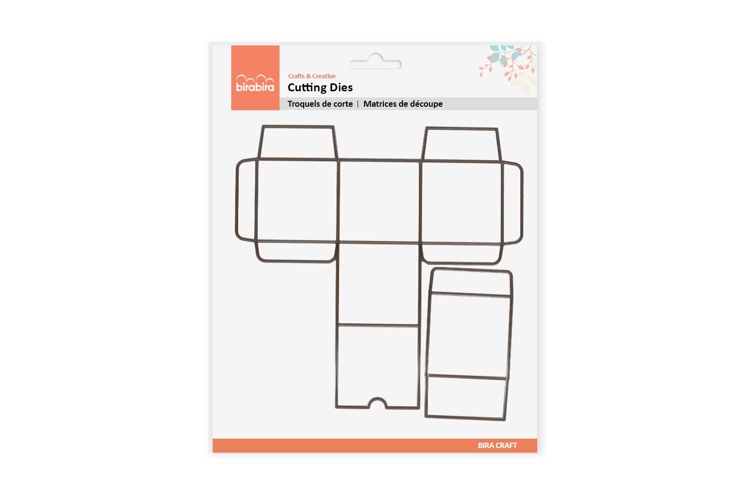 Bira Craft Boxes Cutting Dies - Assorted Cube Box Designs for DIY Scrapbooking, Card Making & Gift Packaging | Premium Stencil Templates for Paper Crafting Projects