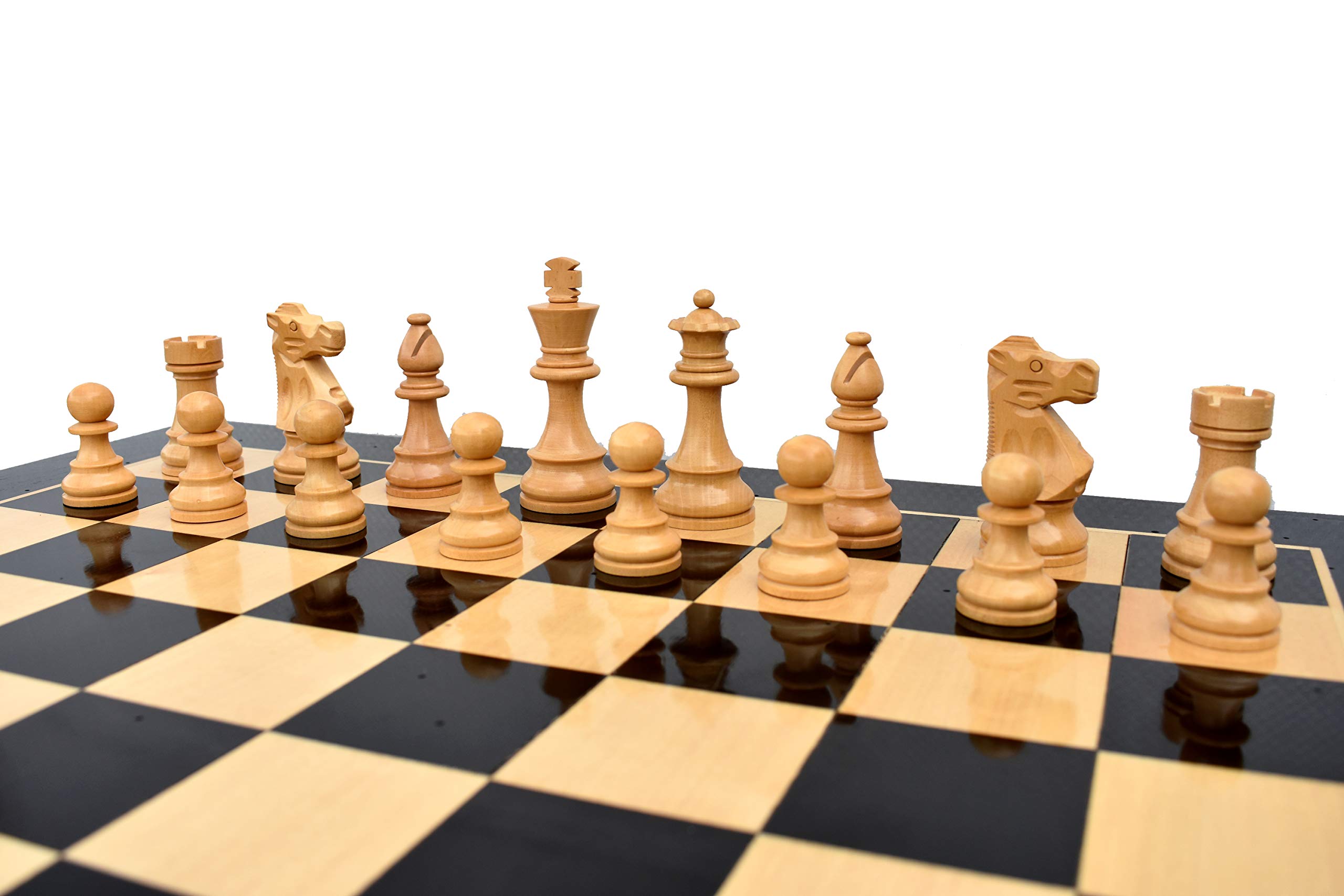 Premium Staunton Wood Chess Set - 3.75