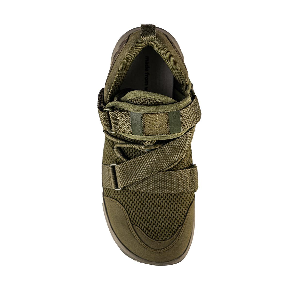 Earth Shoes 01 Women's Comfortable Walking Shoes in Moss Green - Perfect for Outdoor Activities, Travel & Casual Wear