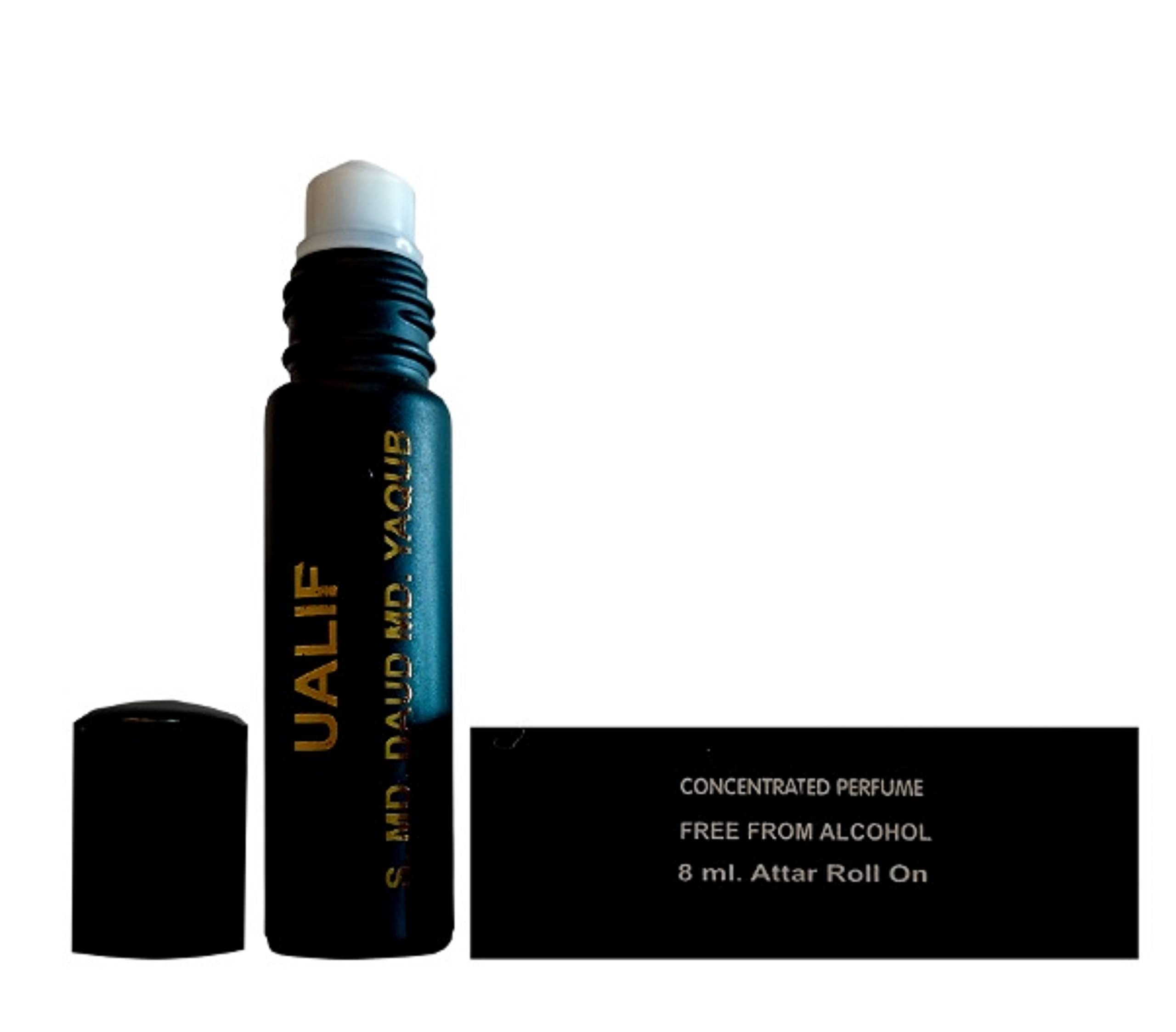 UALIF ROSE MASSAGE ROLL-ON PERFUME 8ML - UNISEX FRAGRANCE FOR MEN & WOMEN | Perfect for Daily Use, Travel, Gifts & Aromatherapy
