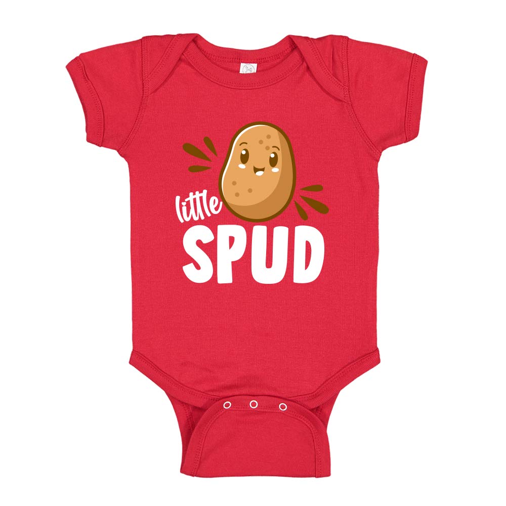 Little Spud Potato Baby Bodysuit & Toddler T-Shirt - Cute Potato-Themed Outfit for Babies & Kids | Perfect for Family Photos, Playdates & Potato Lovers
